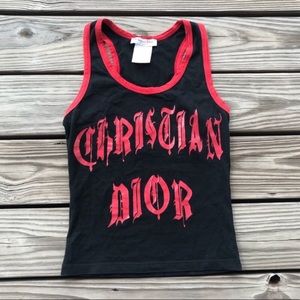 Dior gothic tank